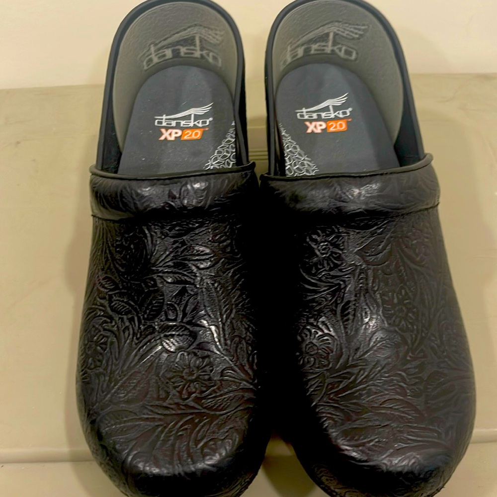 Dansko slip on clogs